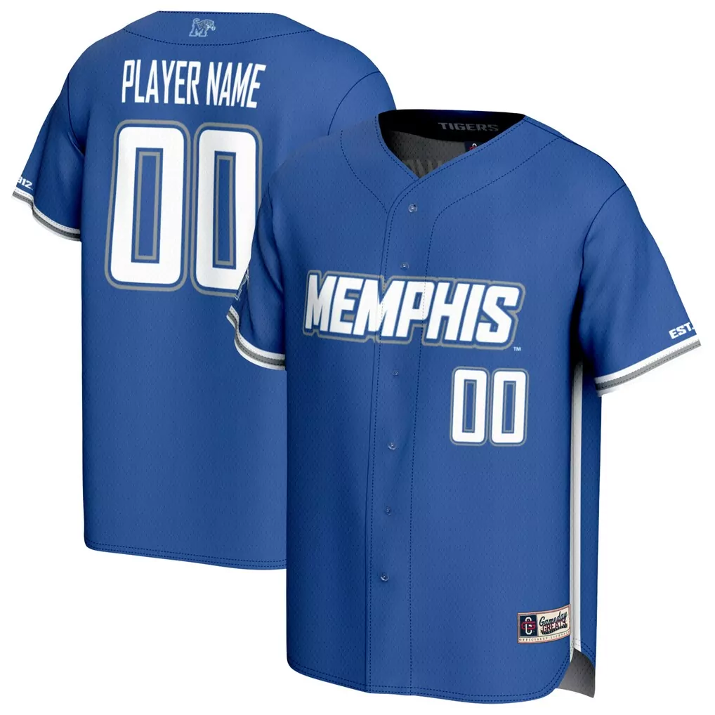 memphis tigers gameday greats lightweight basketball jersey blue
