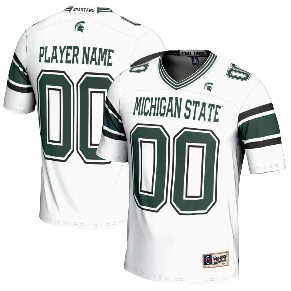michigan state spartans gameday greats youth nil pick a player football jersey black
