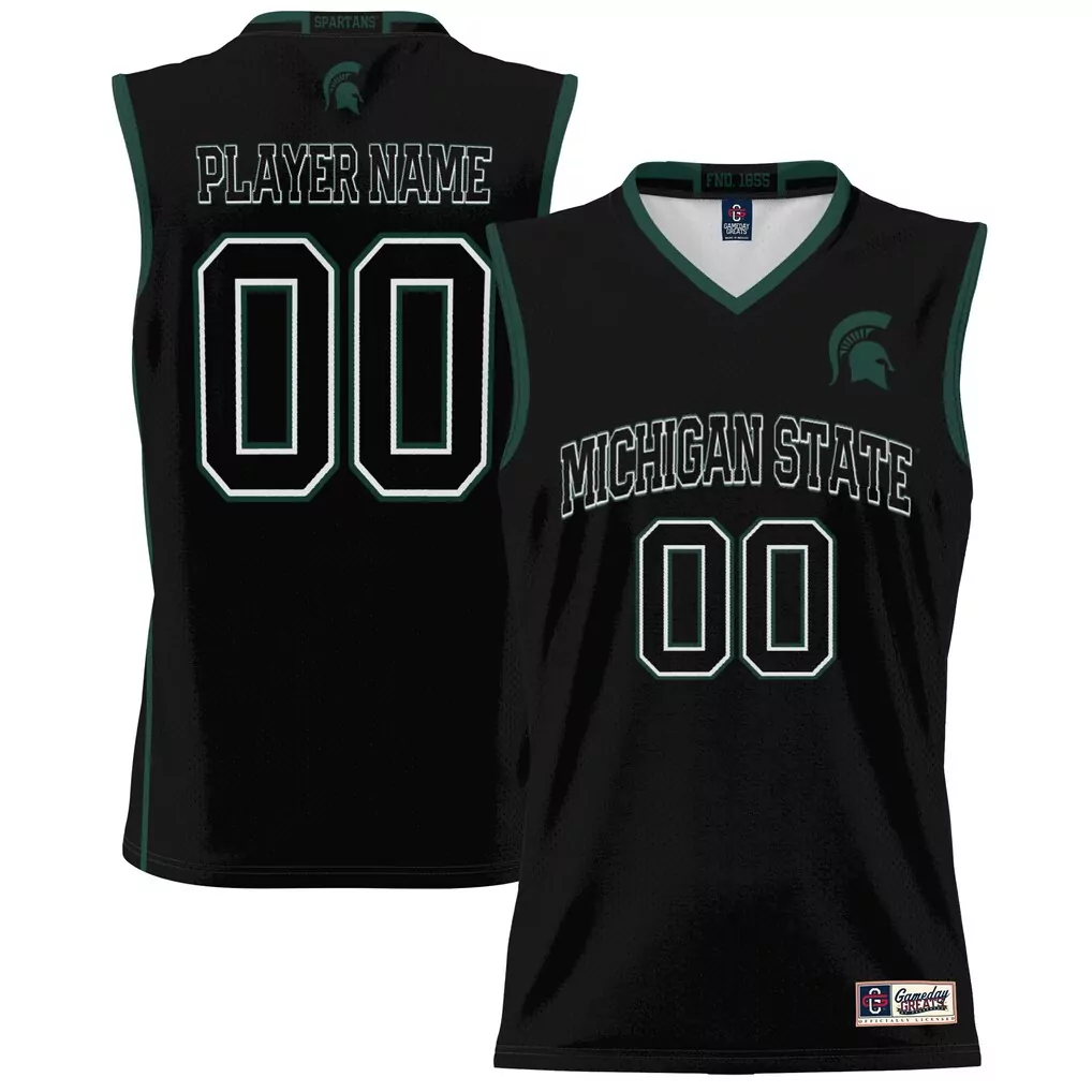 michigan state spartans gameday greats youth nil pick a player lightweight men s basketball fashion jersey green