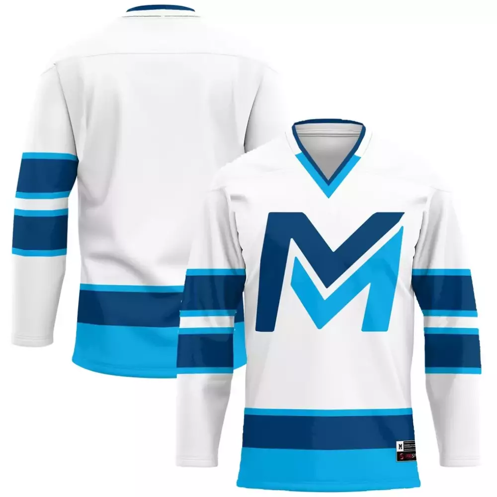 Mid Michigan College Gameday Greats Hockey Jersey | White Fan Gear | For Men, Women & Youth