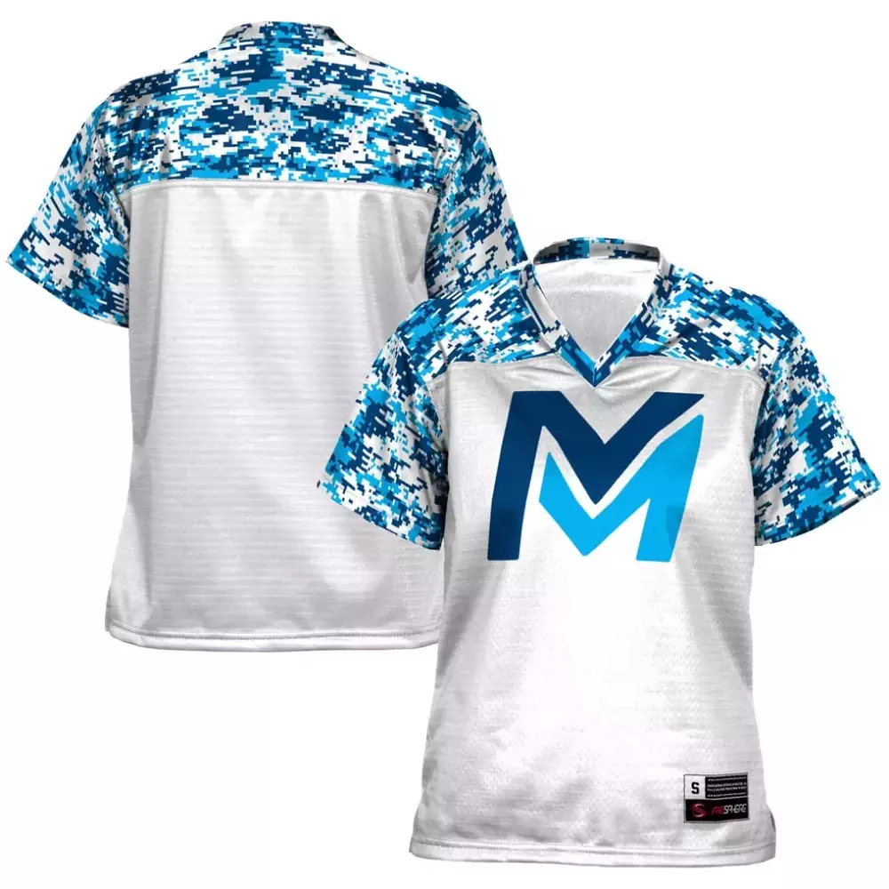 Mid Michigan College Gameday Greats Women's Football Jersey | White Fan Gear | For Men, Women & Youth