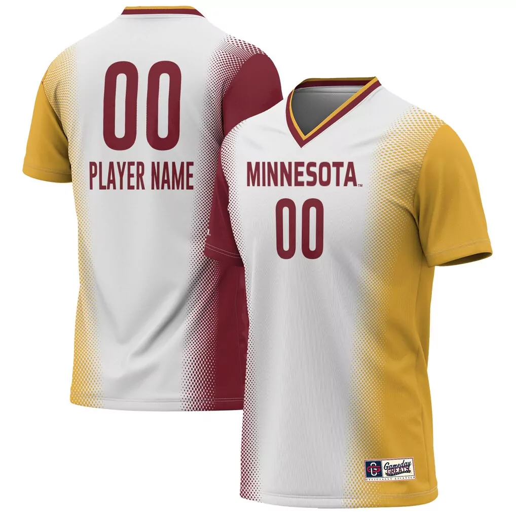 minnesota golden gophers gameday greats youth 1 lightweight volleyball fashion jersey gold