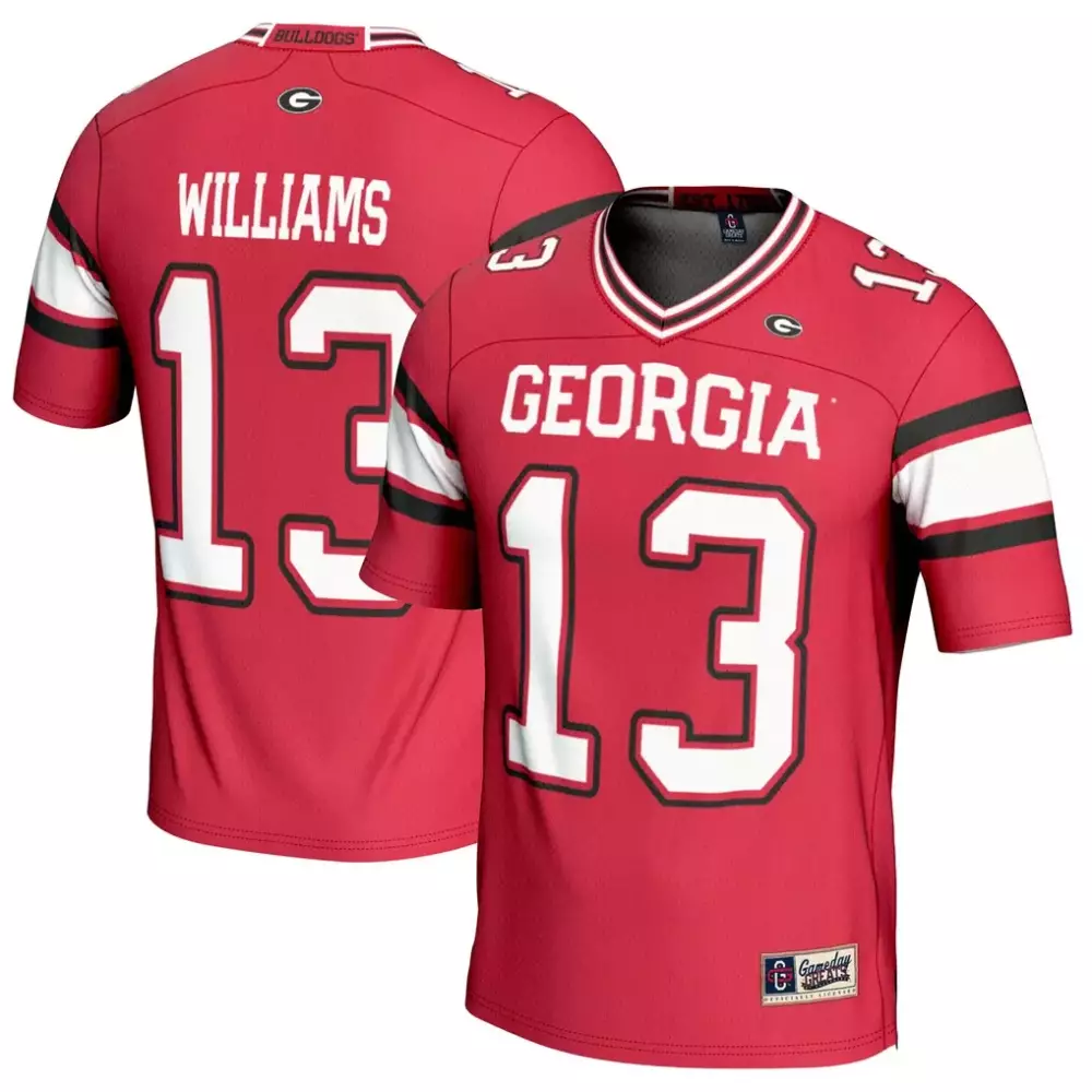 Milton 2 Georgia Bulldogs 2023 Men's All Stitched Vapor Jersey Red XL | Bold Fan Gear for Game Day | For Men