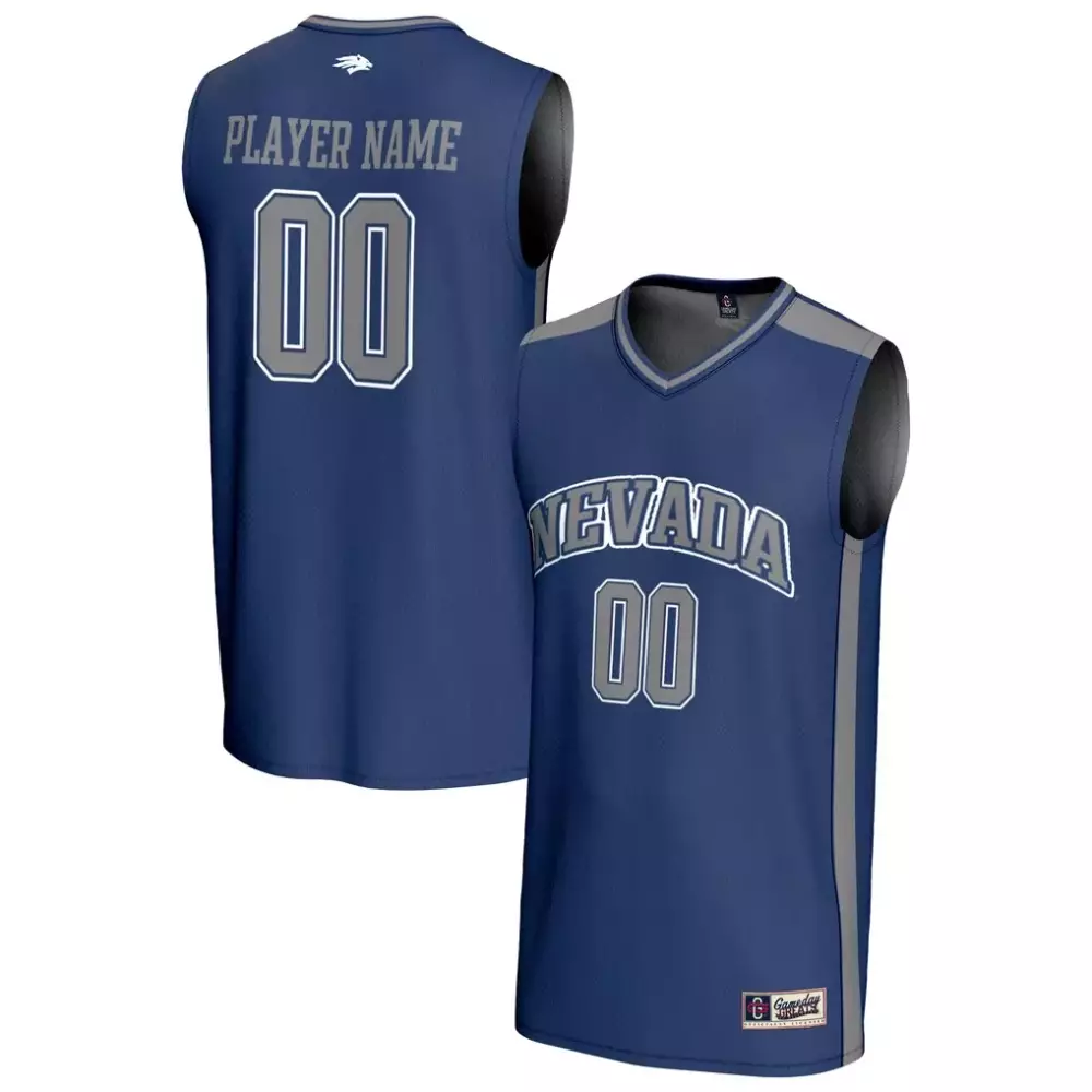 nevada wolf pack gameday greats unisex nil pick a player baseball lightweight jersey navy