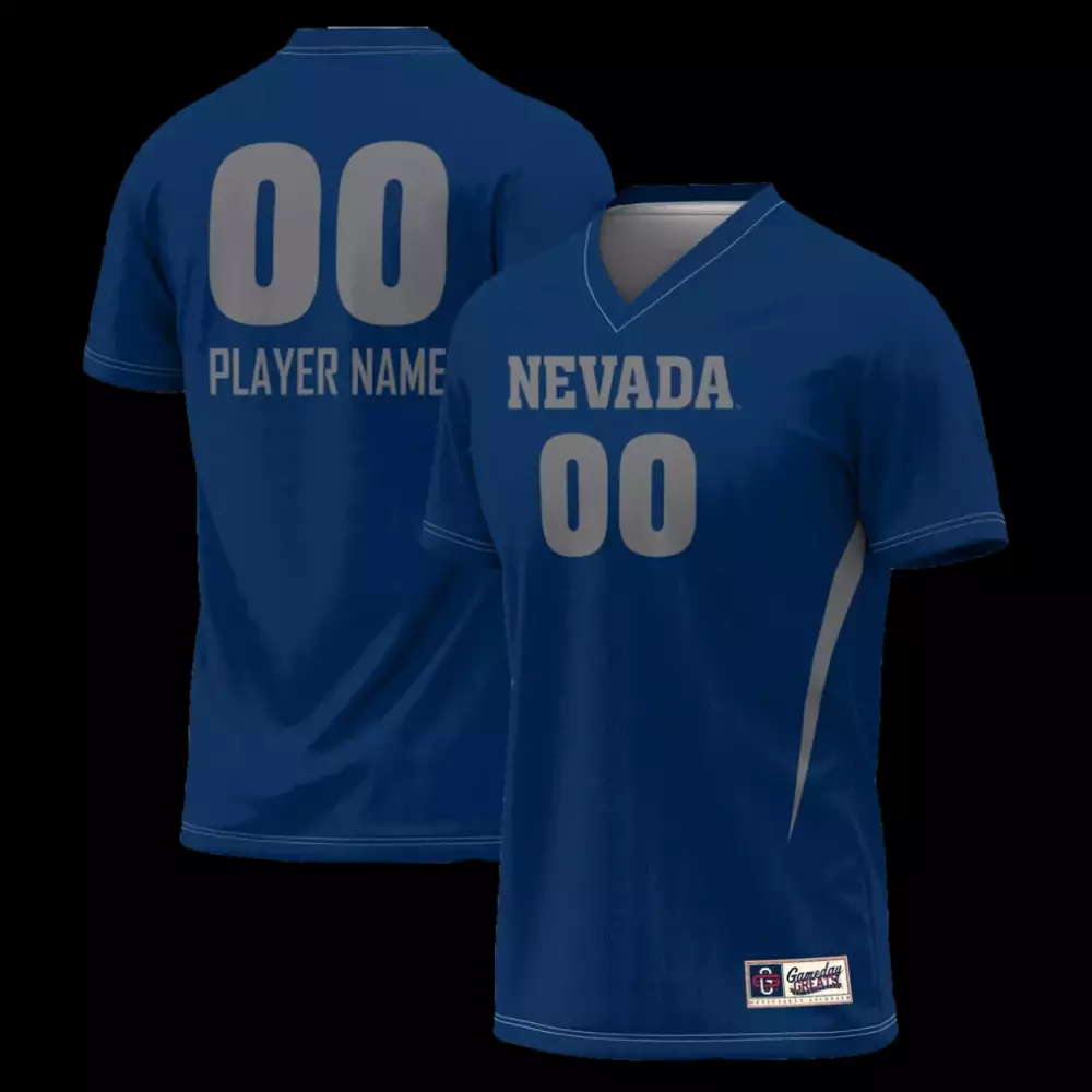 nevada wolf pack gameday greats unisex nil pick a player baseball lightweight jersey navy