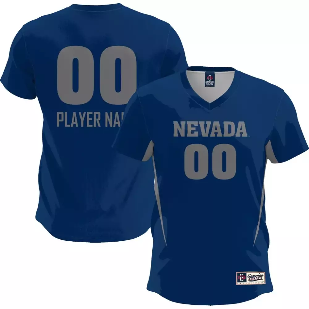 nevada wolf pack gameday greats youth lightweight baseball jersey navy