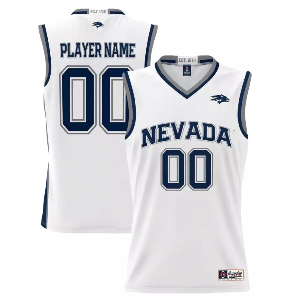 nevada wolf pack gameday greats youth nil pick a player lightweight softball jersey navy