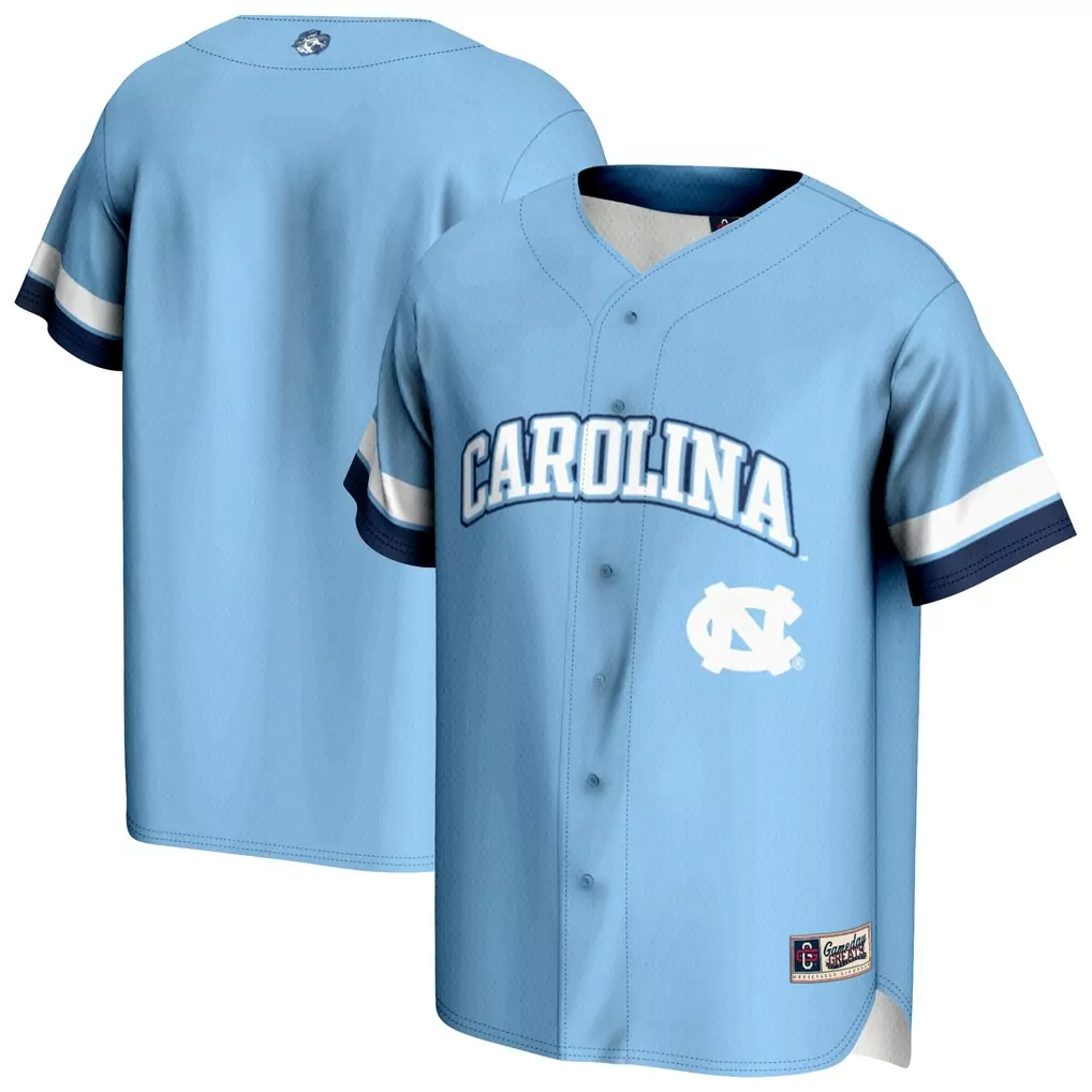 north carolina tar heels gameday greats youth 1 football jersey carolina blue