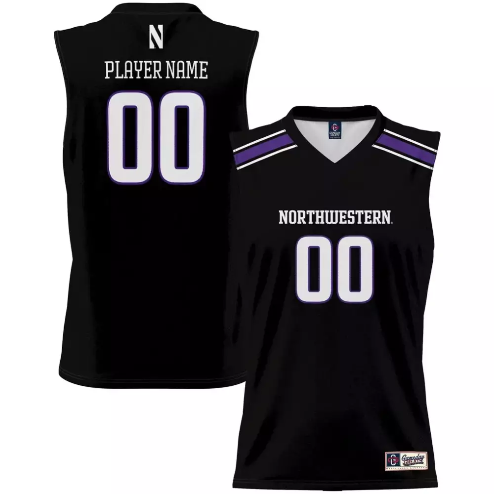 Northwestern Wildcats Unisex Lightweight NIL Pick a Player Women's Basketball Jersey | Black Gameday Greats | Trendy Fan Gear for Men, Women & Youth