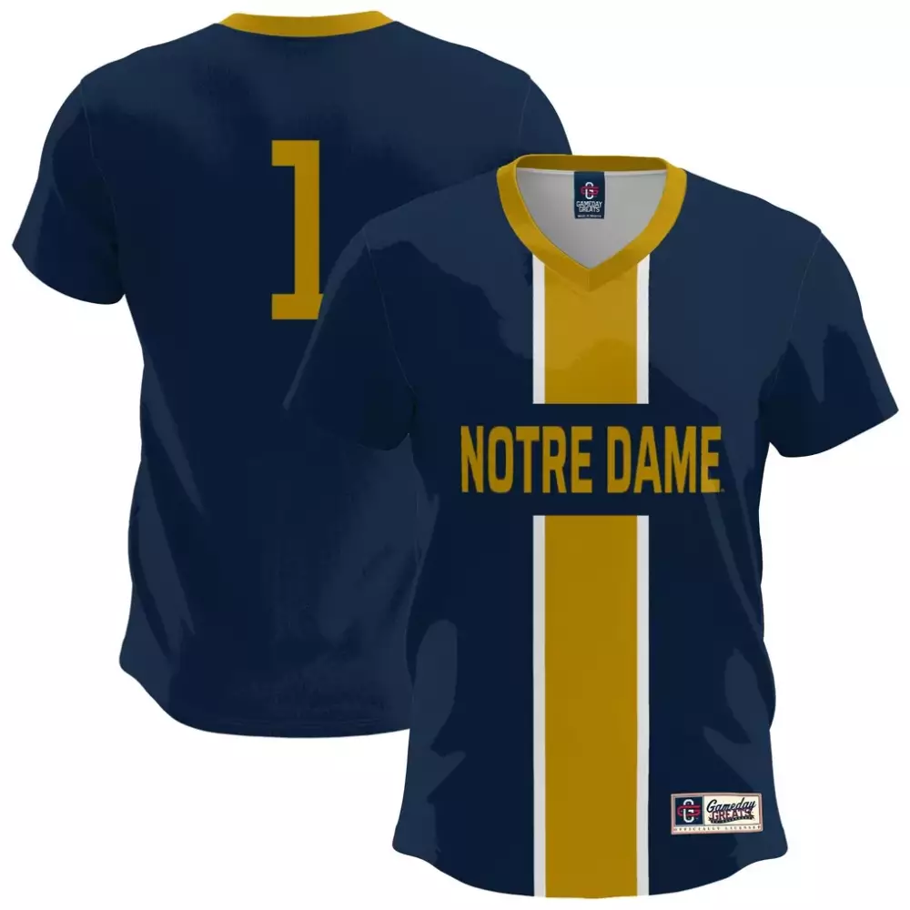 notre dame fighting irish gameday greats youth lightweight hockey nil pick a player fashion jersey white
