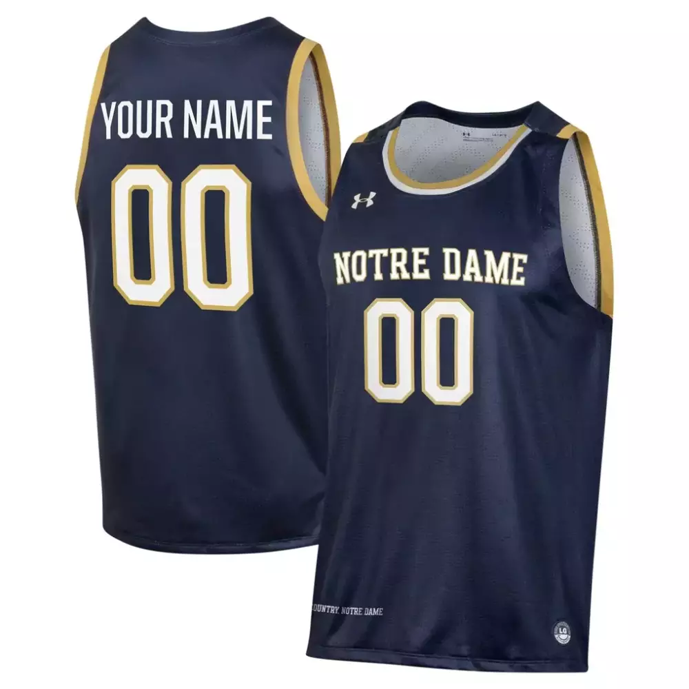 notre dame fighting irish player name 00 2023 men s all stitched vapor jersey white gold