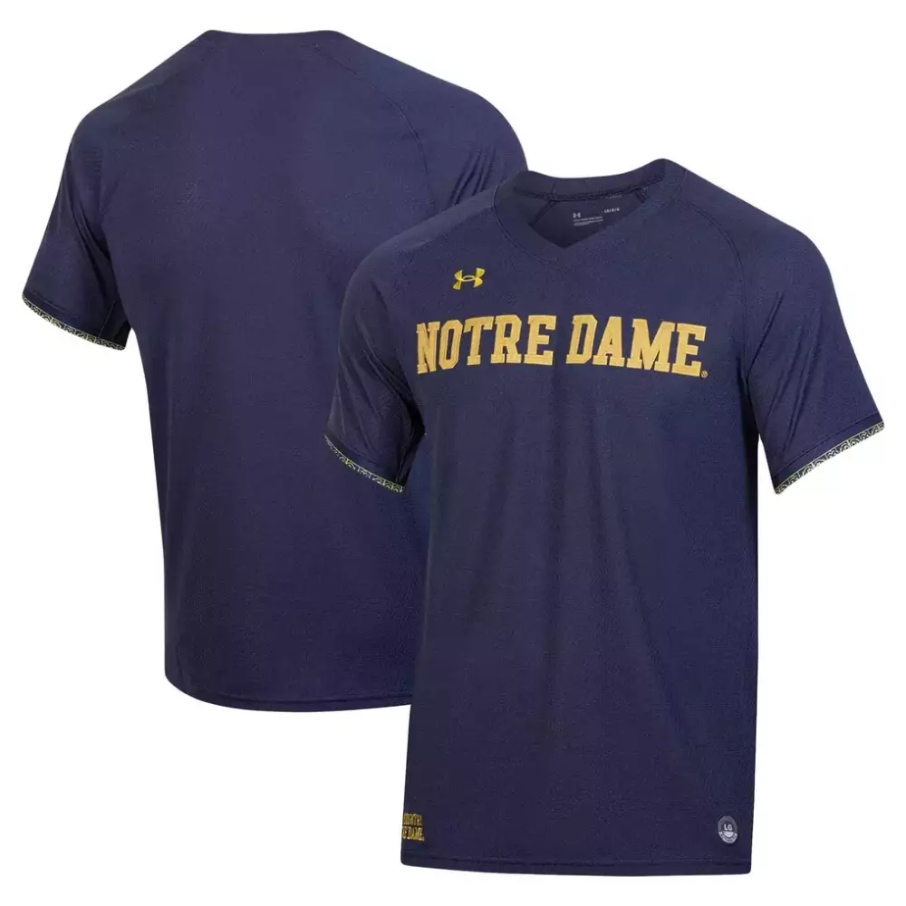 notre dame fighting irish under armour premier football jersey white