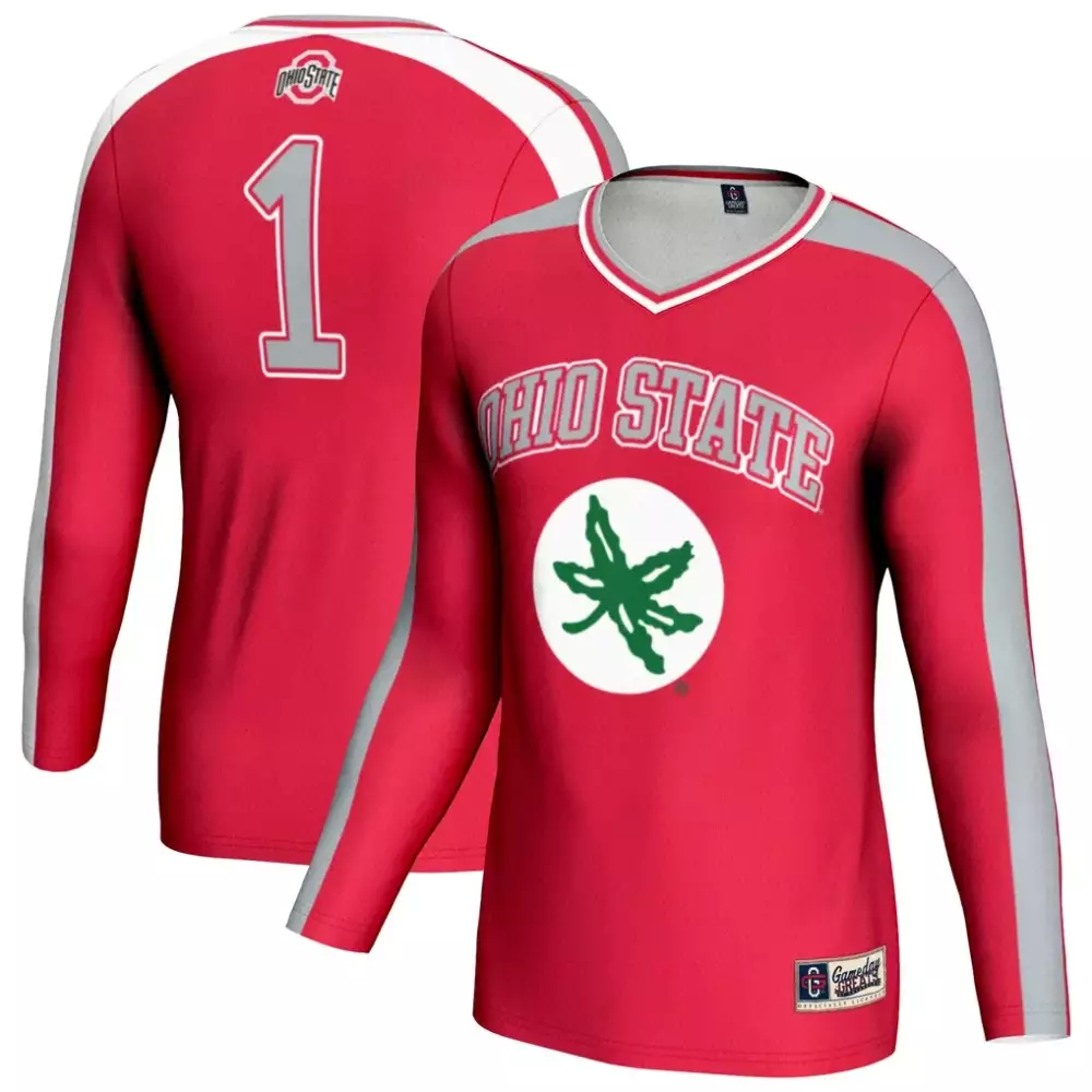Ohio State Buckeyes Gameday Greats Unisex Women's Ice Hockey Jersey | 2024 National Champions White | For Men, Women & Youth