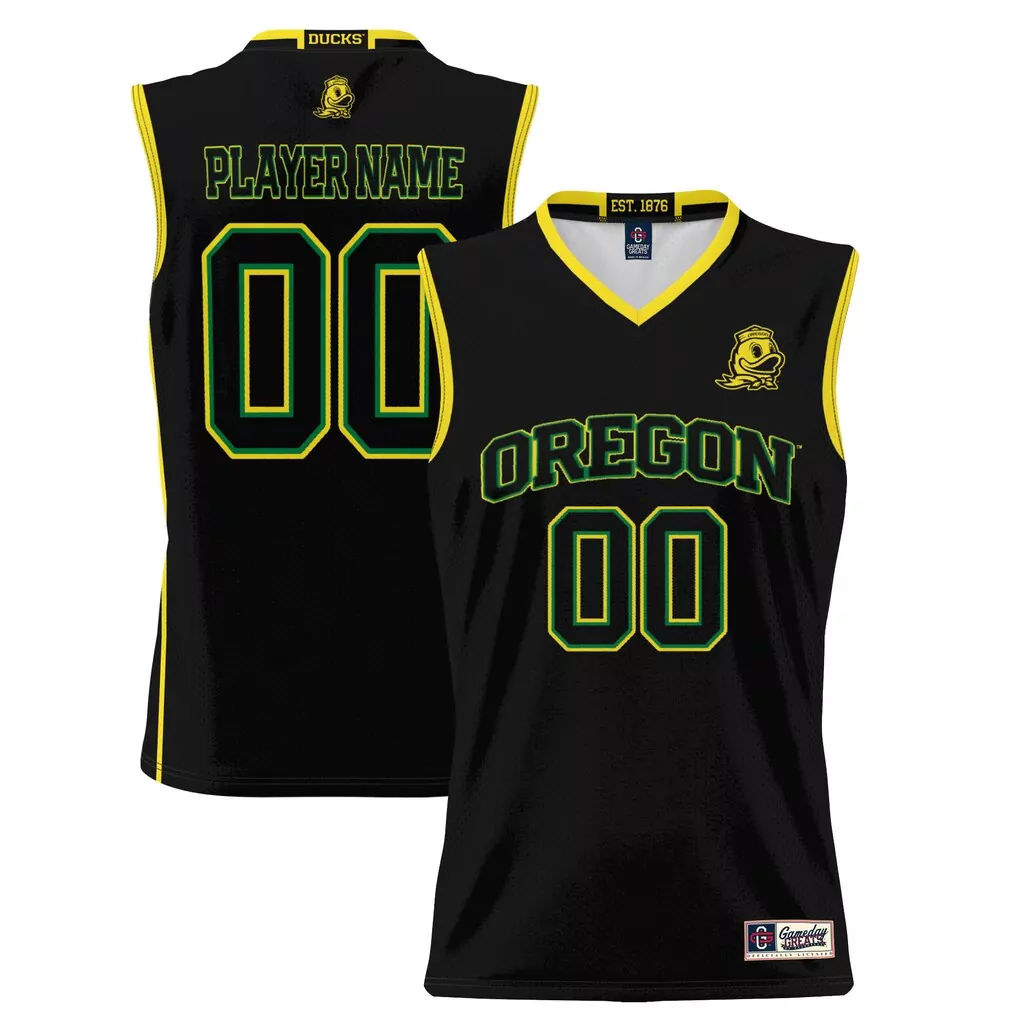 oregon ducks gameday greats youth nil pick a player lightweight women s basketball jersey black