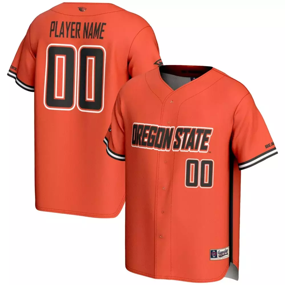 oregon state beavers gameday greats nil pick a player football jersey black