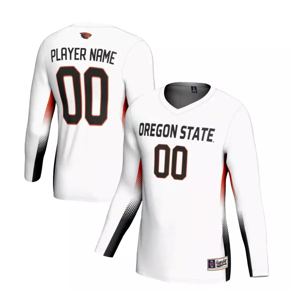 oregon state beavers gameday greats nil pick a player lightweight baseball jersey white