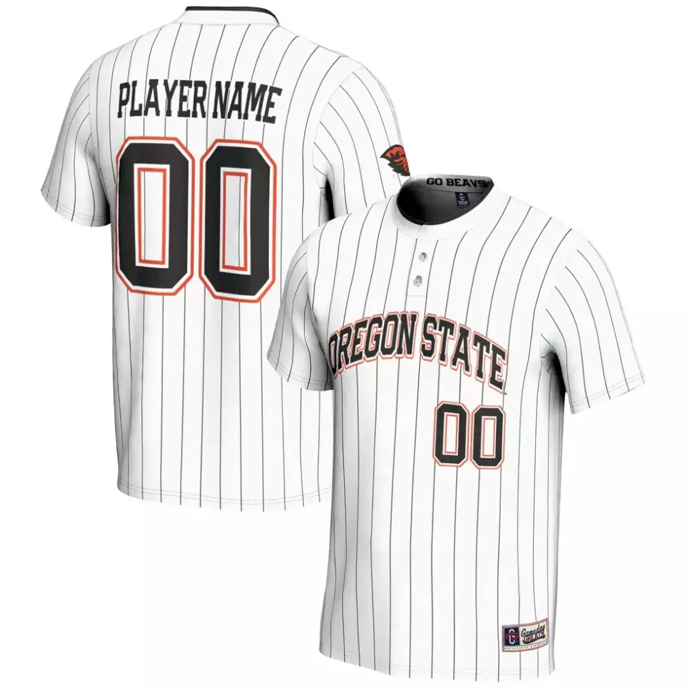 oregon state beavers gameday greats unisex nil pick a player lightweight softball jersey orange