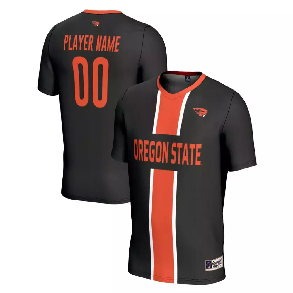 oregon state beavers gameday greats unisex pick a player nil lightweight soccer jersey black