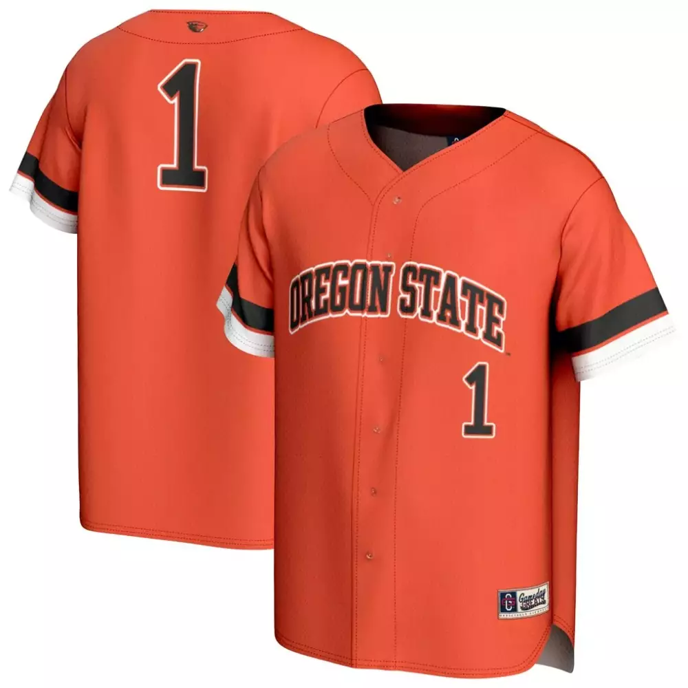 oregon state beavers gameday greats unisex pick a player nil lightweight soccer jersey black