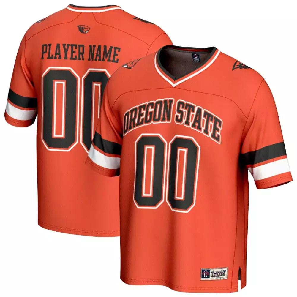 oregon state beavers gameday greats youth nil pick a player collegiate women s soccer lightweight fashion jersey orange