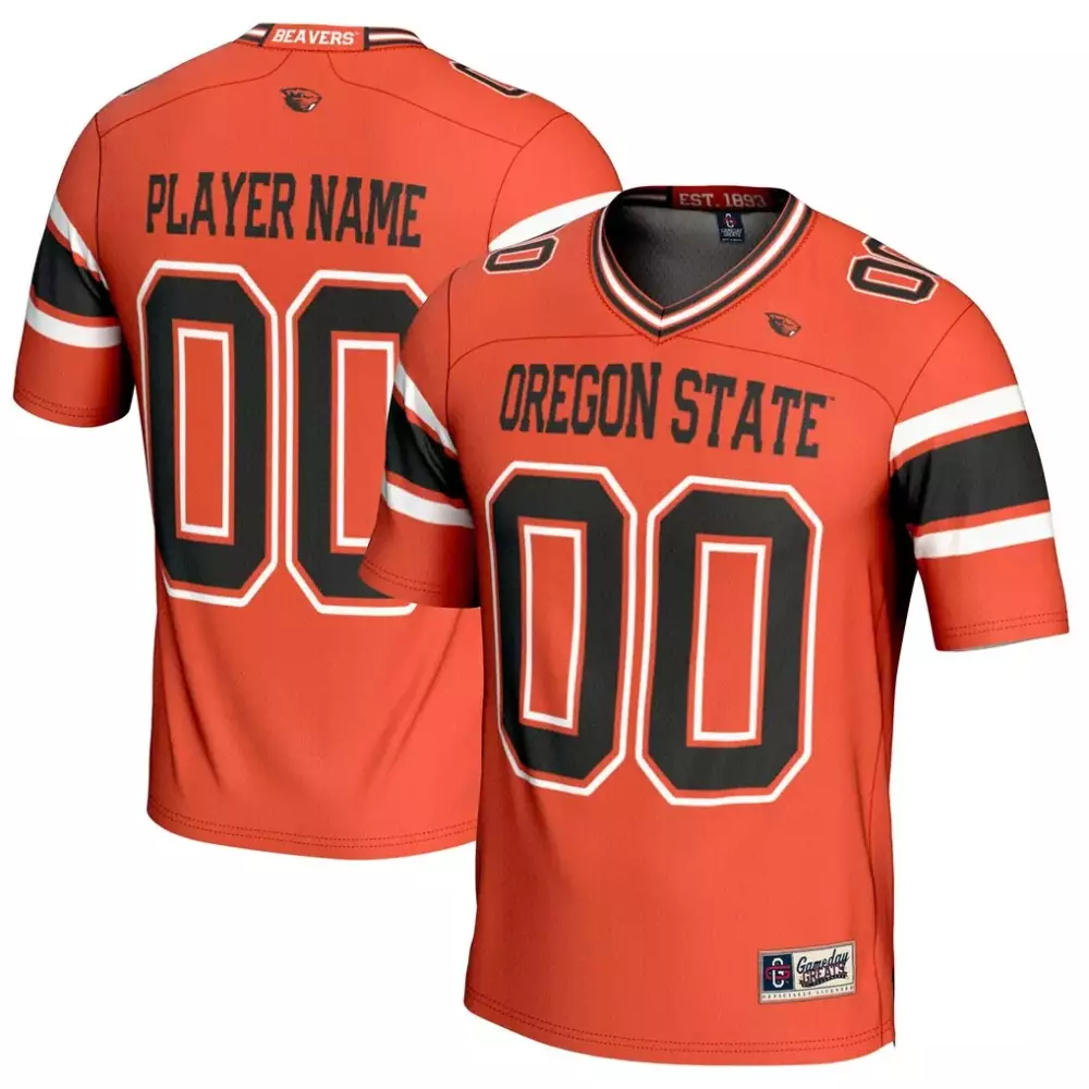 oregon state beavers gameday greats youth nil pick a player collegiate women s soccer lightweight fashion jersey orange