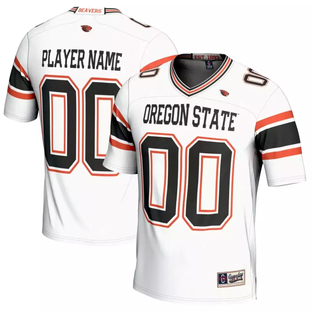 oregon state beavers gameday greats youth nil pick a player collegiate women s soccer lightweight fashion jersey orange