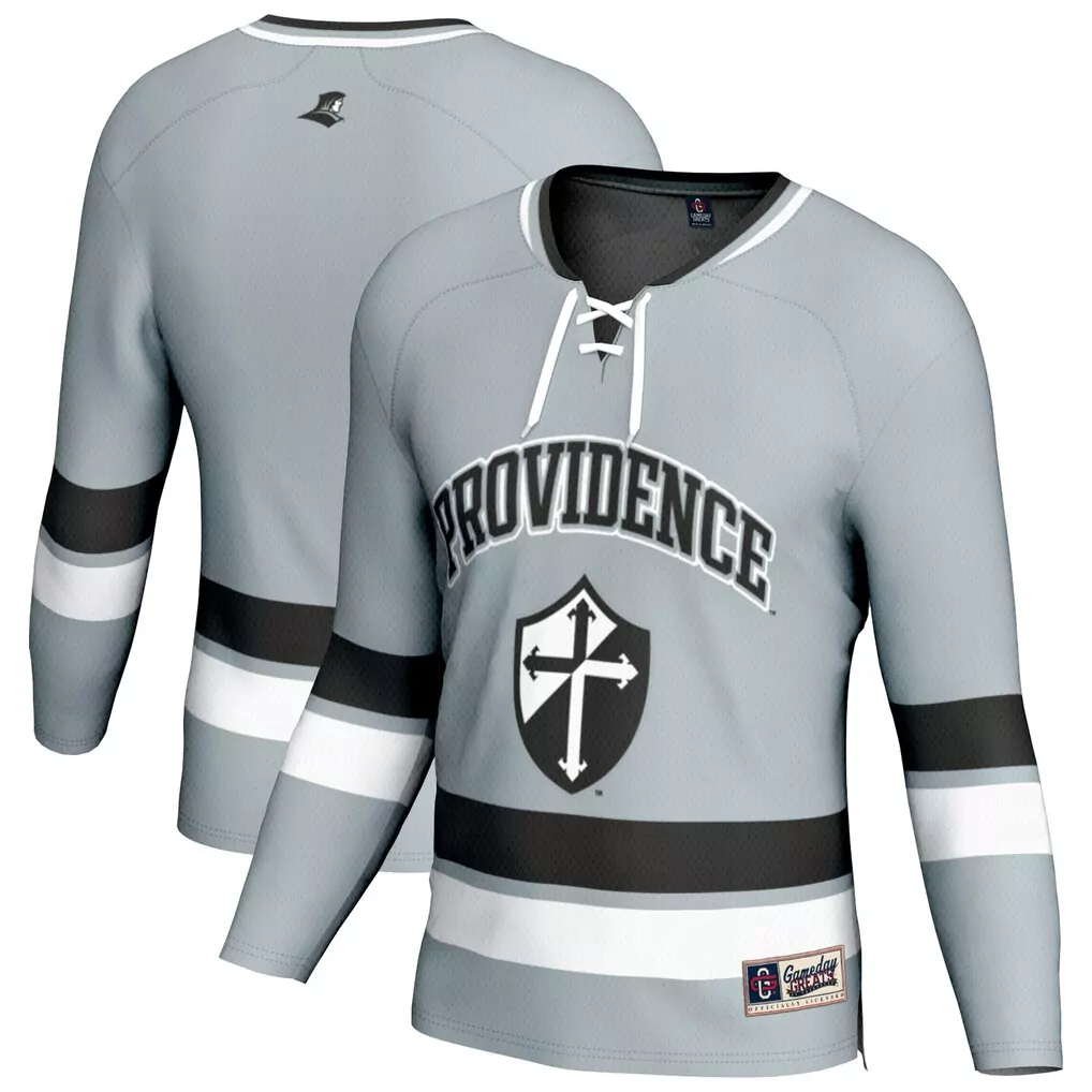 providence friars gameday greats unisex nil pick a player women s ice hockey jersey white