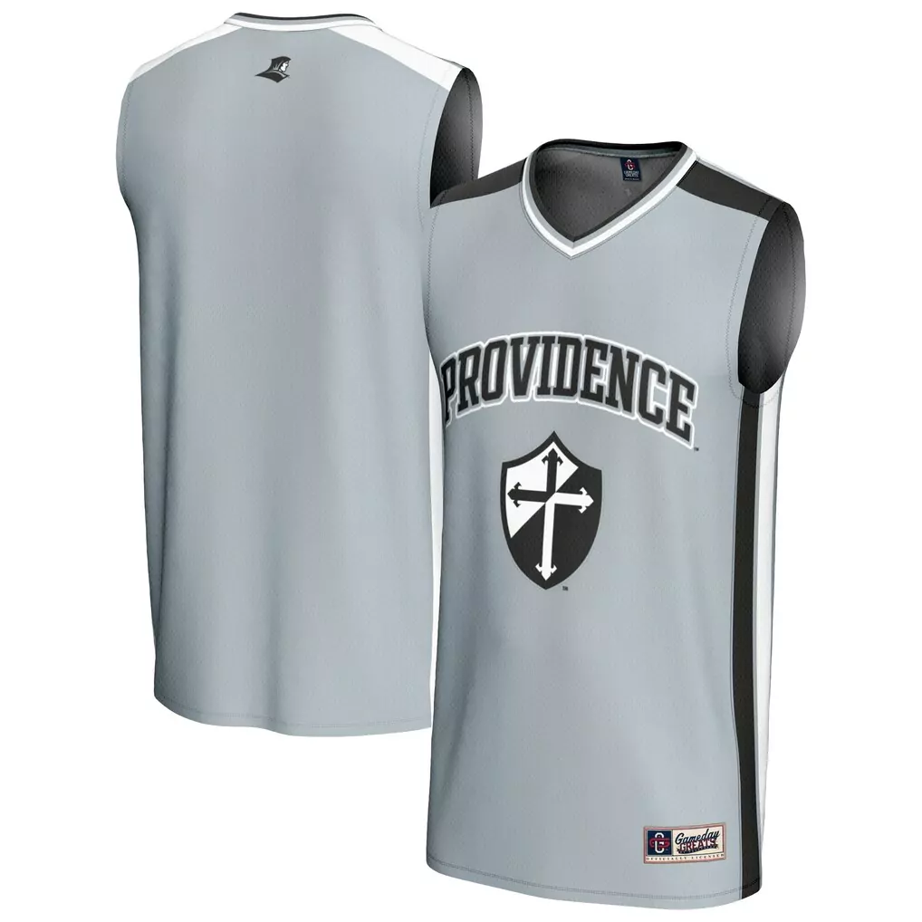 providence friars gameday greats youth 1 lightweight volleyball fashion jersey silver