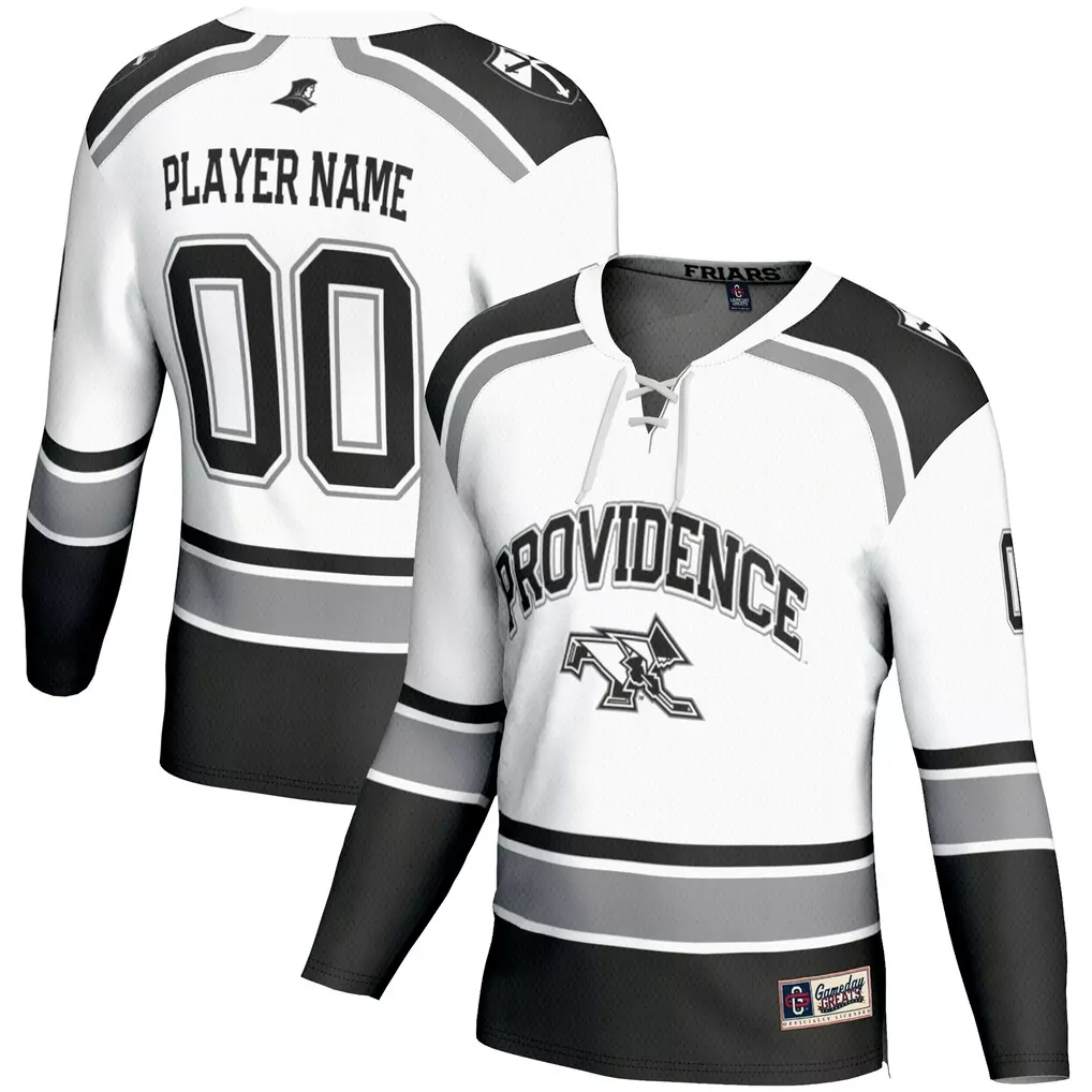 providence friars gameday greats youth nil pick a player softball lightweight jersey white