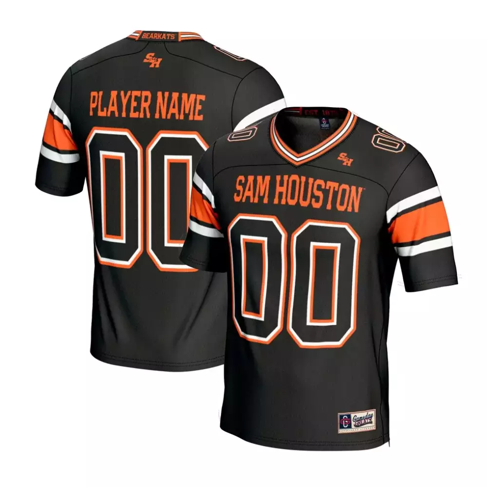 sam houston state bearkats gameday greats unisex nil pick a player lightweight football fashion jersey white