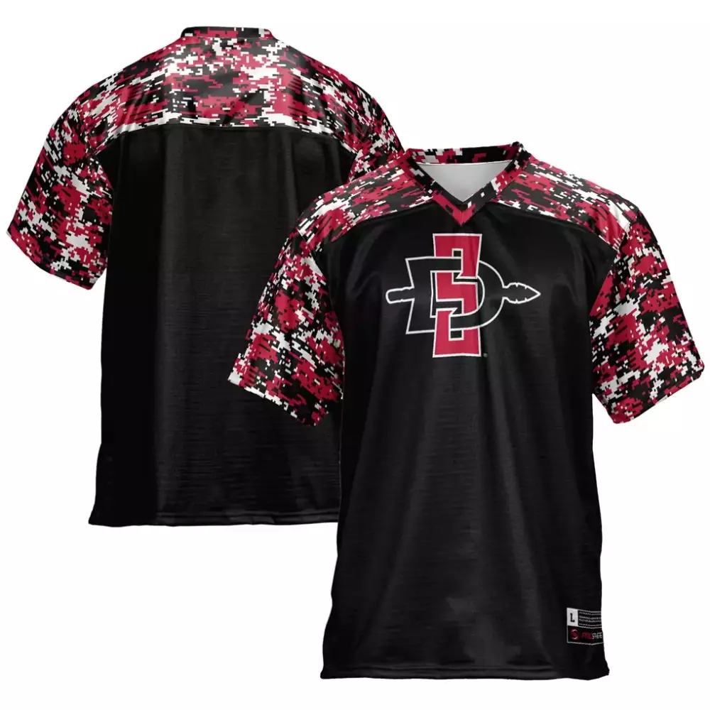 san diego state aztecs gameday greats football jersey black