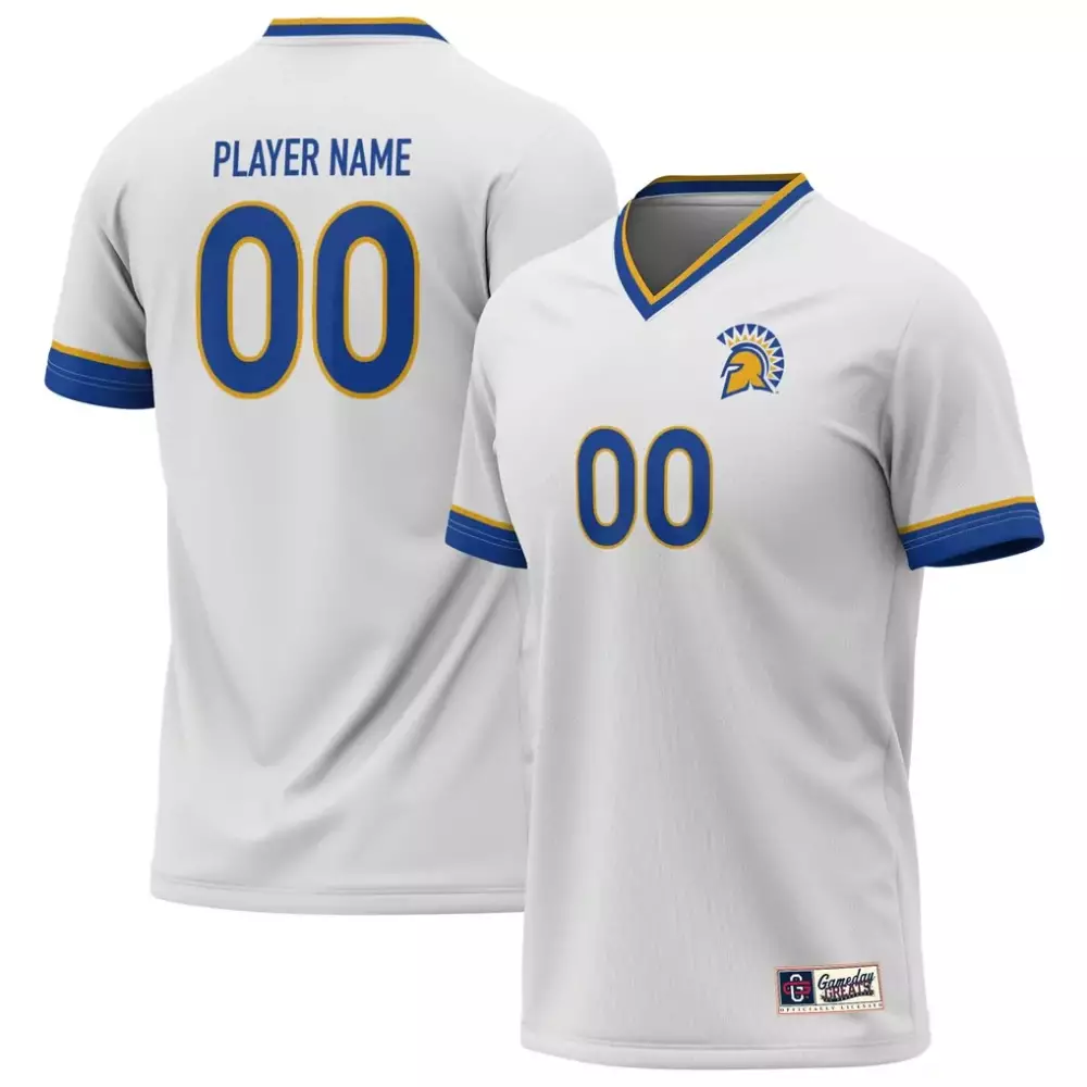 san jose state spartans gameday greats u nil pick a player lightweight soccer jersey white