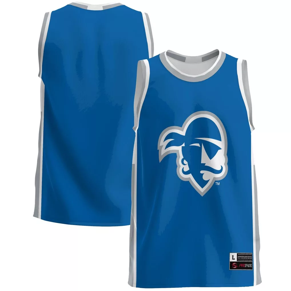 seton hall pirates gameday greats hockey jersey blue