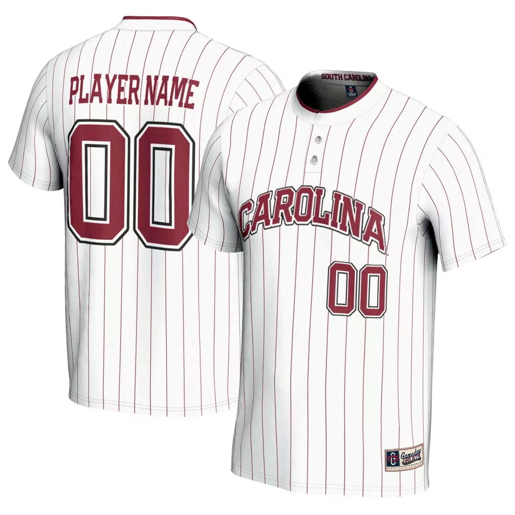 south carolina gamecocks gameday greats youth nil pick a player lightweight softball jersey garnet