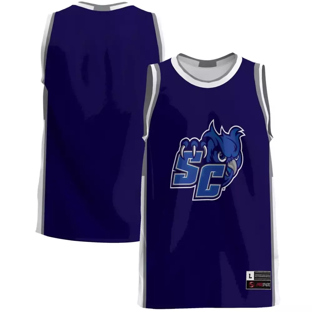 southern connecticut state owls gameday greats lightweight basketball jersey blue