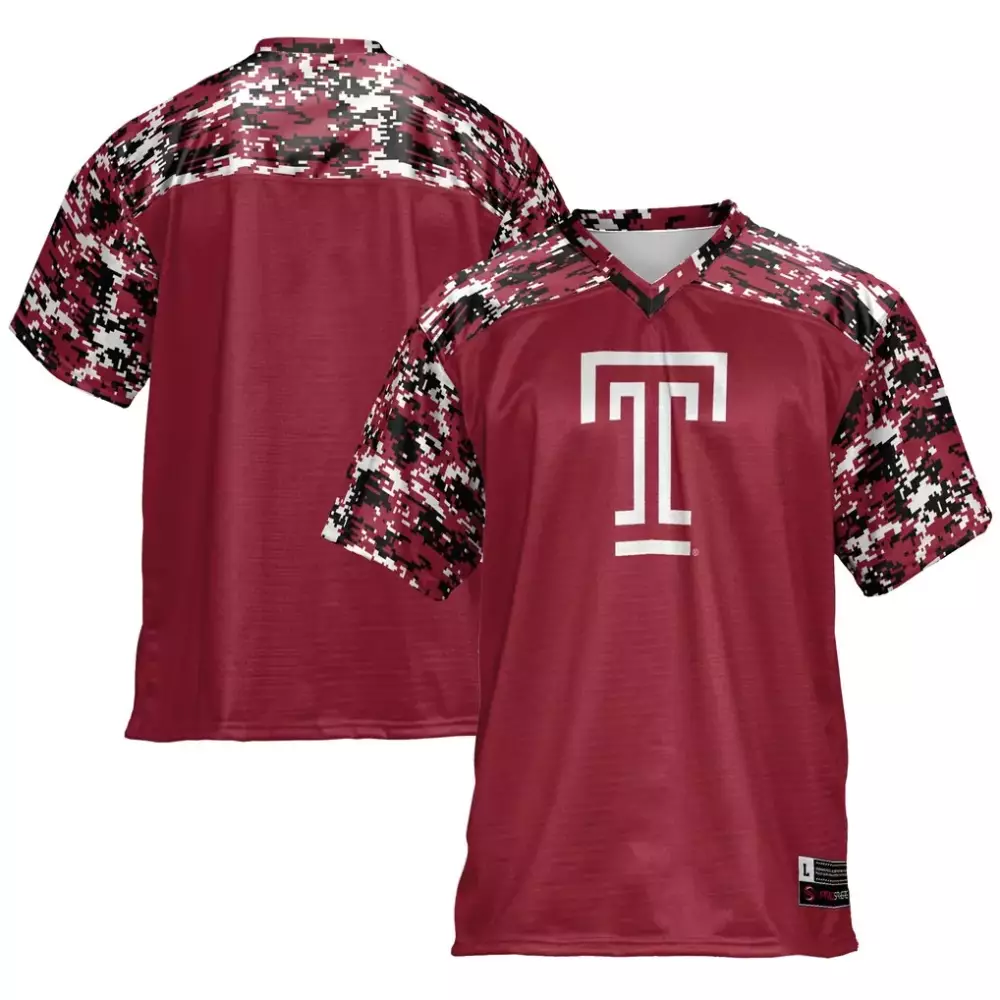Temple Owls Gameday Greats Endzone Football Jersey | Lightweight White | Game Day Fan Gear | For Men, Women & Youth