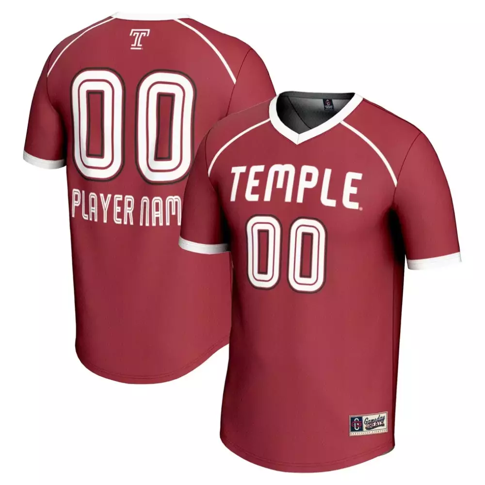 Temple Owls Gameday Greats Youth Women's Lacrosse NIL Lightweight Jersey | Cherry | For Men, Women & Youth