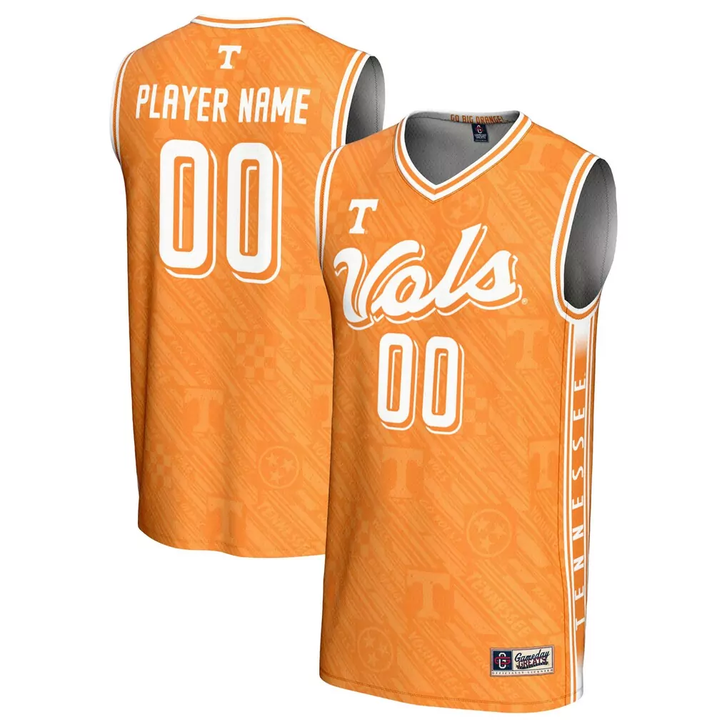 tennessee volunteers gameday greats youth nil pick a player lightweight women s basketball jersey white