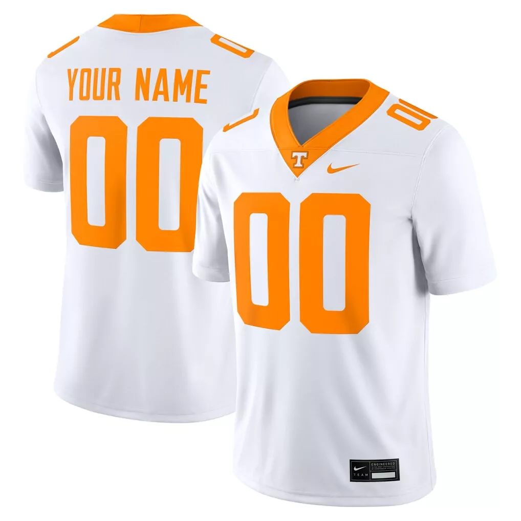tennessee volunteers nike college limited baseball jersey white