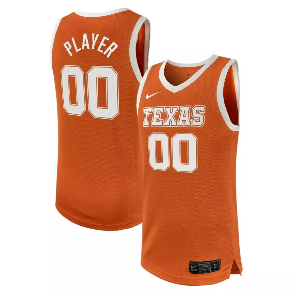 Texas Longhorns Nike Unisex NIL Pick a Player Women's Basketball Jersey | Texas Orange | Custom Fan Gear for All