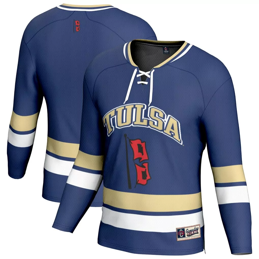 tulsa golden hurricane gameday greats youth basketball jersey royal