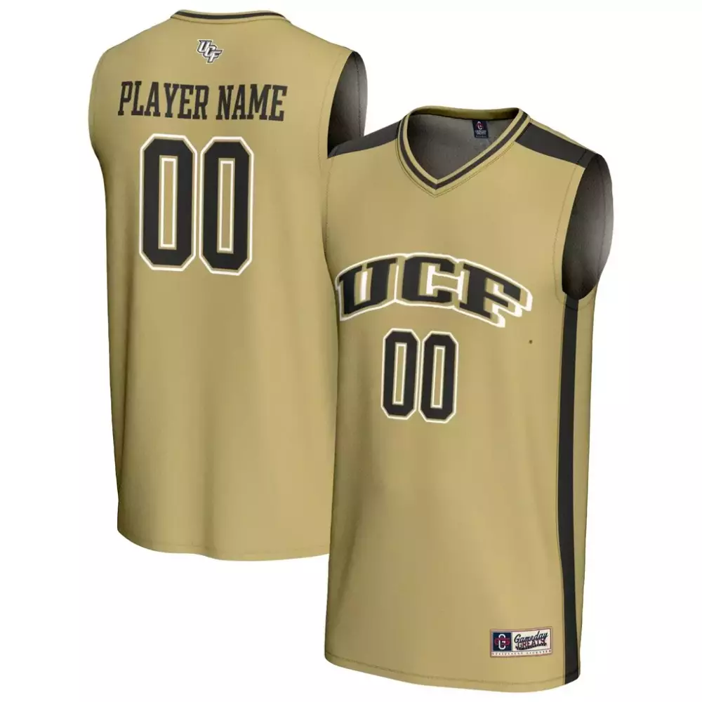 ucf knights gameday greats nil pick a player football jersey gold
