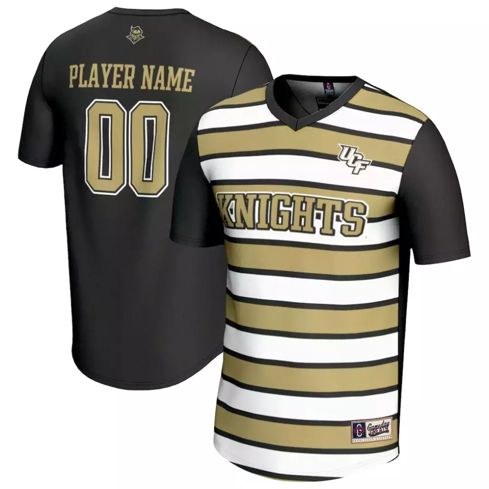 ucf knights gameday greats youth lightweight soccer fashion jersey black