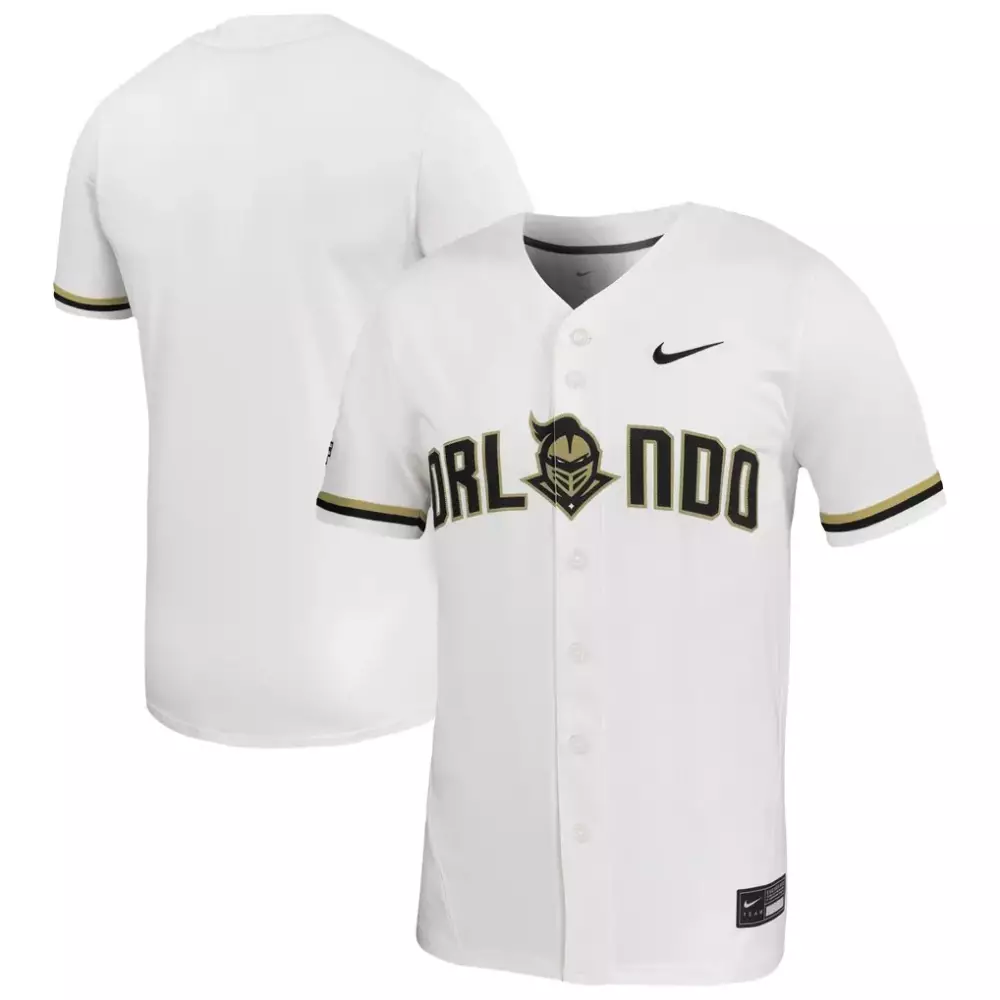 ucf knights nike football custom game jersey black