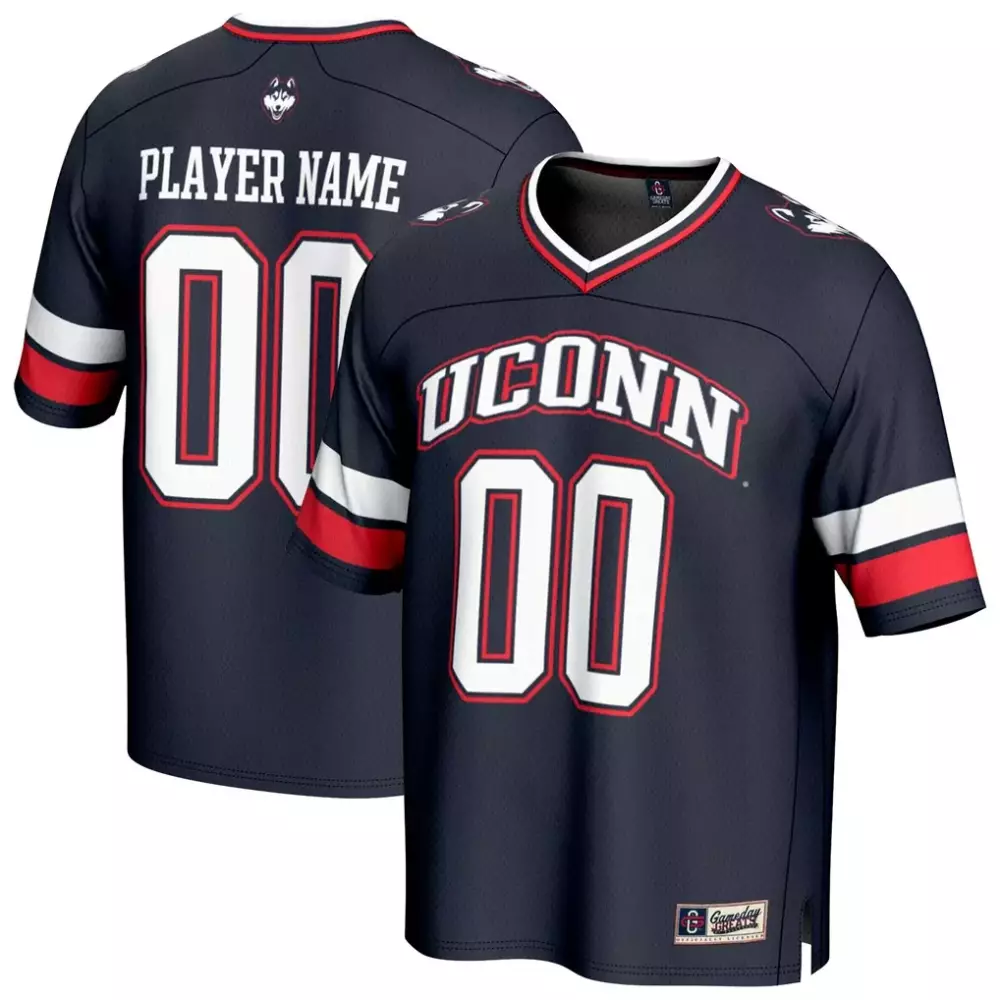 uconn huskies gameday greats unisex nil pick a player collegiate women s soccer lightweight fashion jersey navy orange