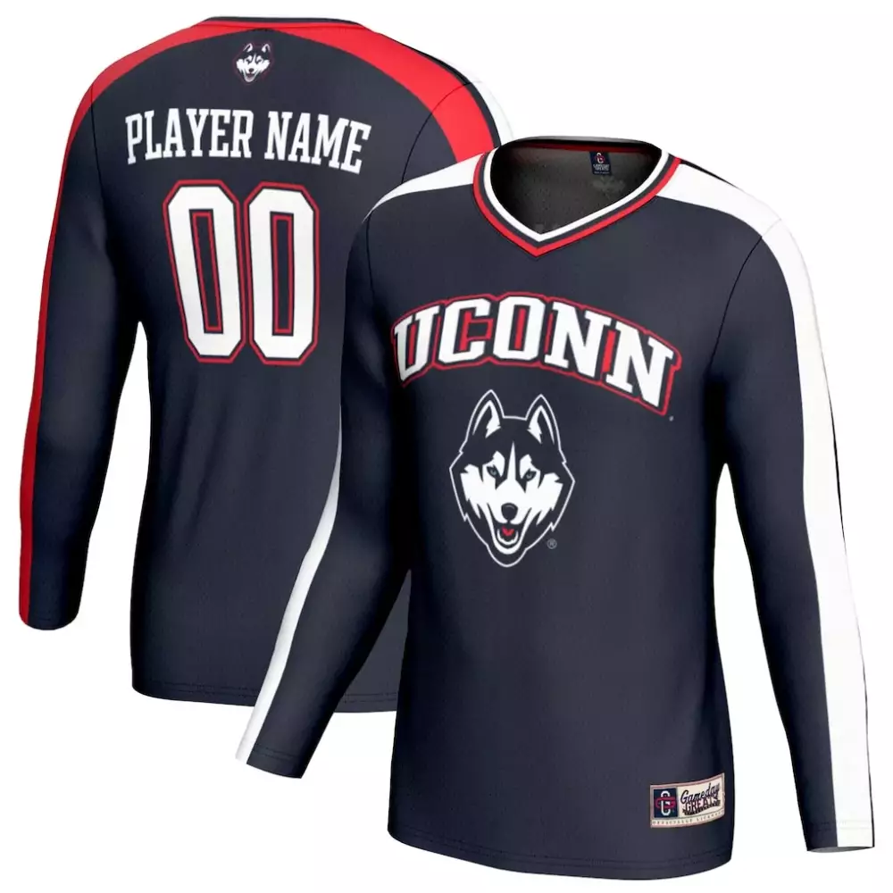 uconn huskies gameday greats unisex nil pick a player collegiate women s soccer lightweight fashion jersey navy orange
