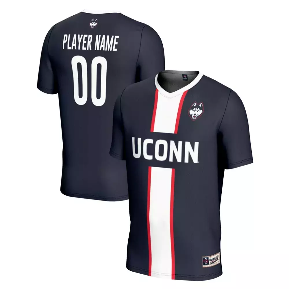 uconn huskies gameday greats unisex pick a player nil lightweight soccer jersey navy