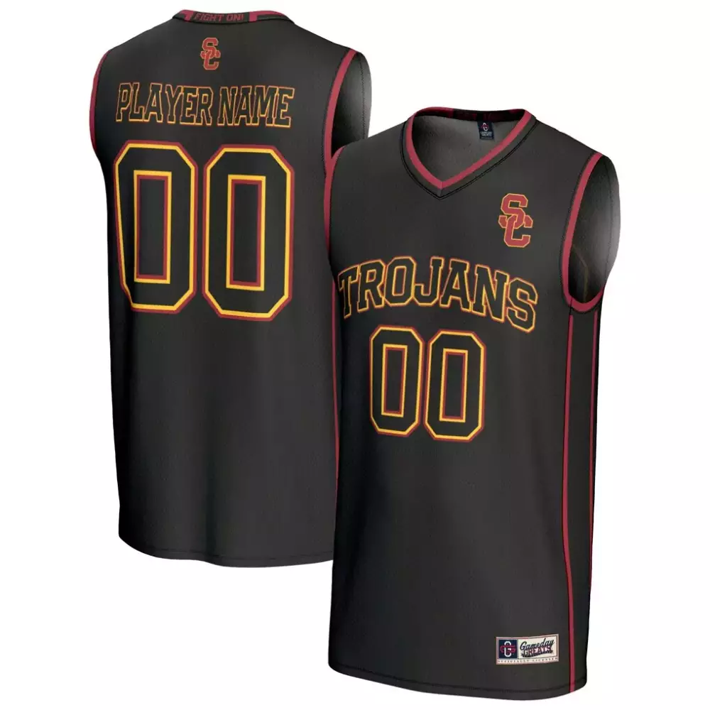 usc trojans gameday greats youth youth lightweight collegiate women s basketball nil fashion jersey black