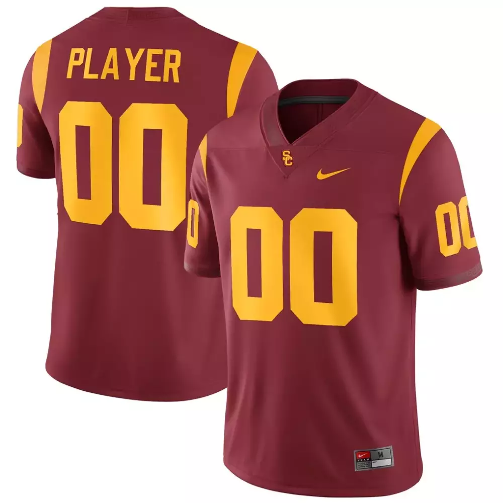 usc trojans nike pick a player nil replica football jersey cardinal