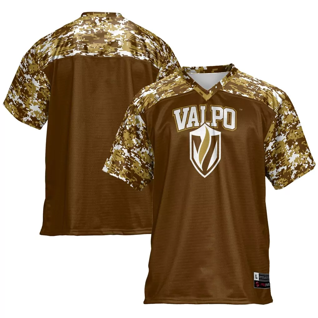 valparaiso university gameday greats football jersey brown